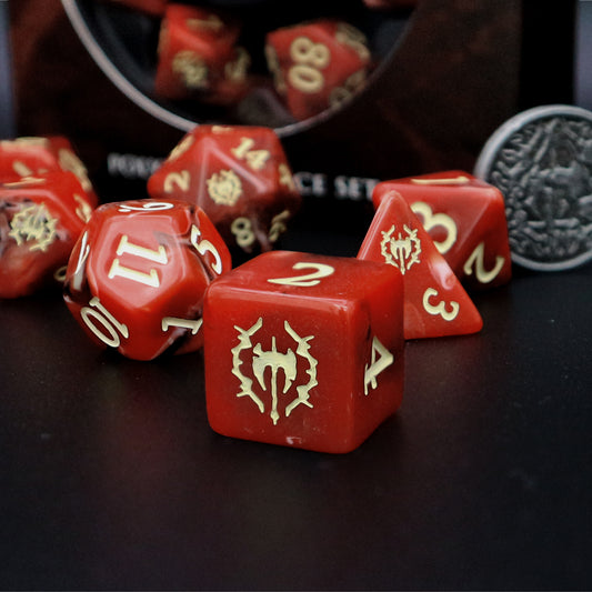 Barbarian Polyhedral Dice Set