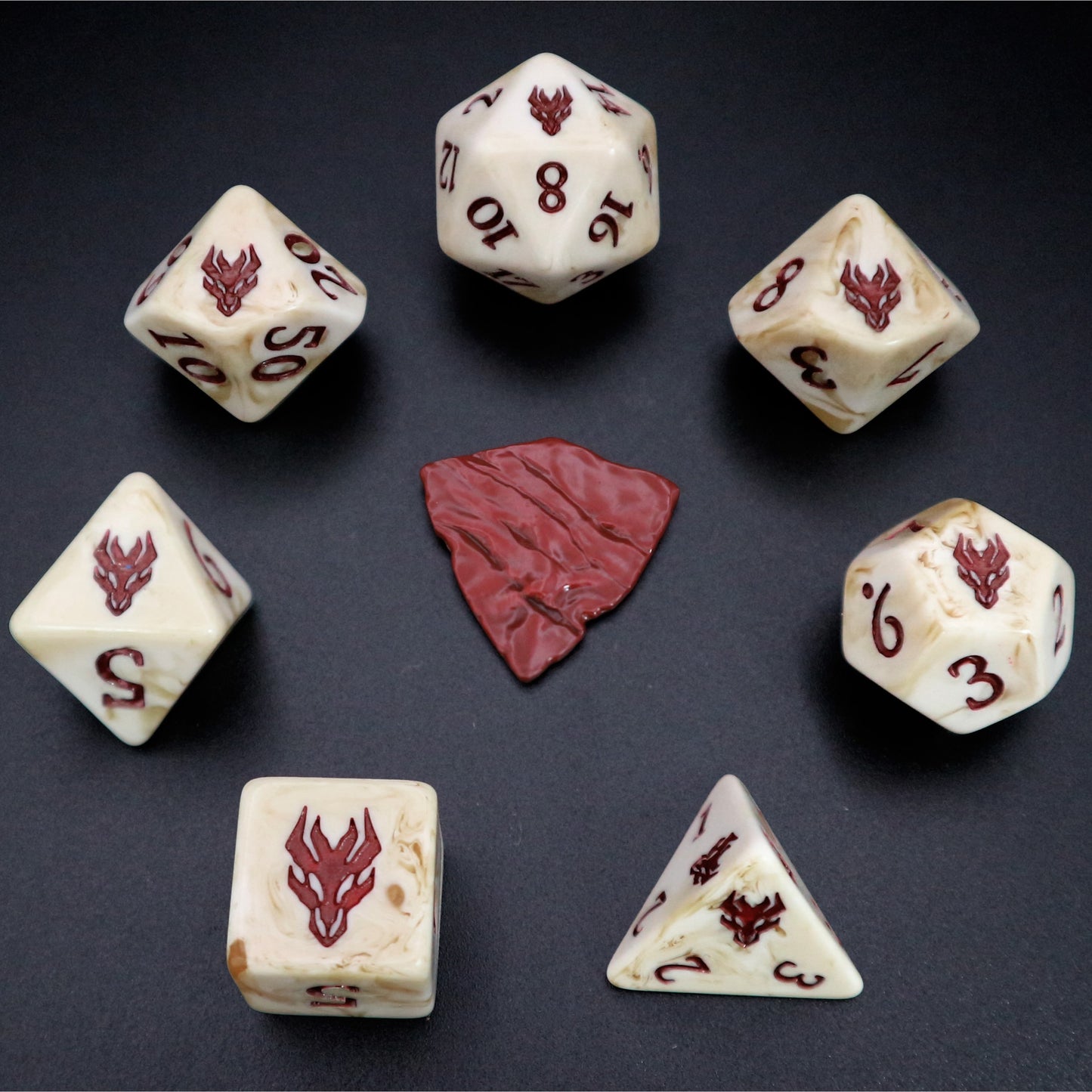 Dragon's Bane Polyhedral Dice Set