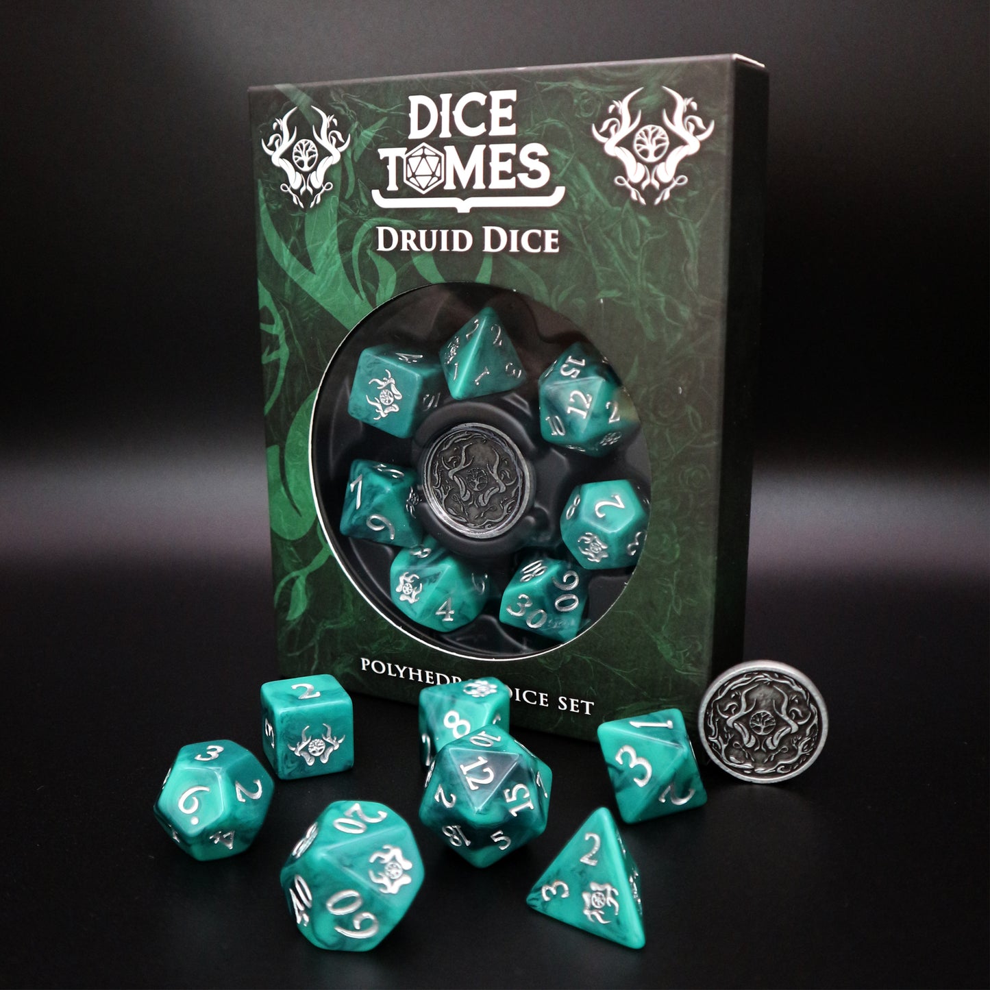 Druid Polyhedral Dice Set