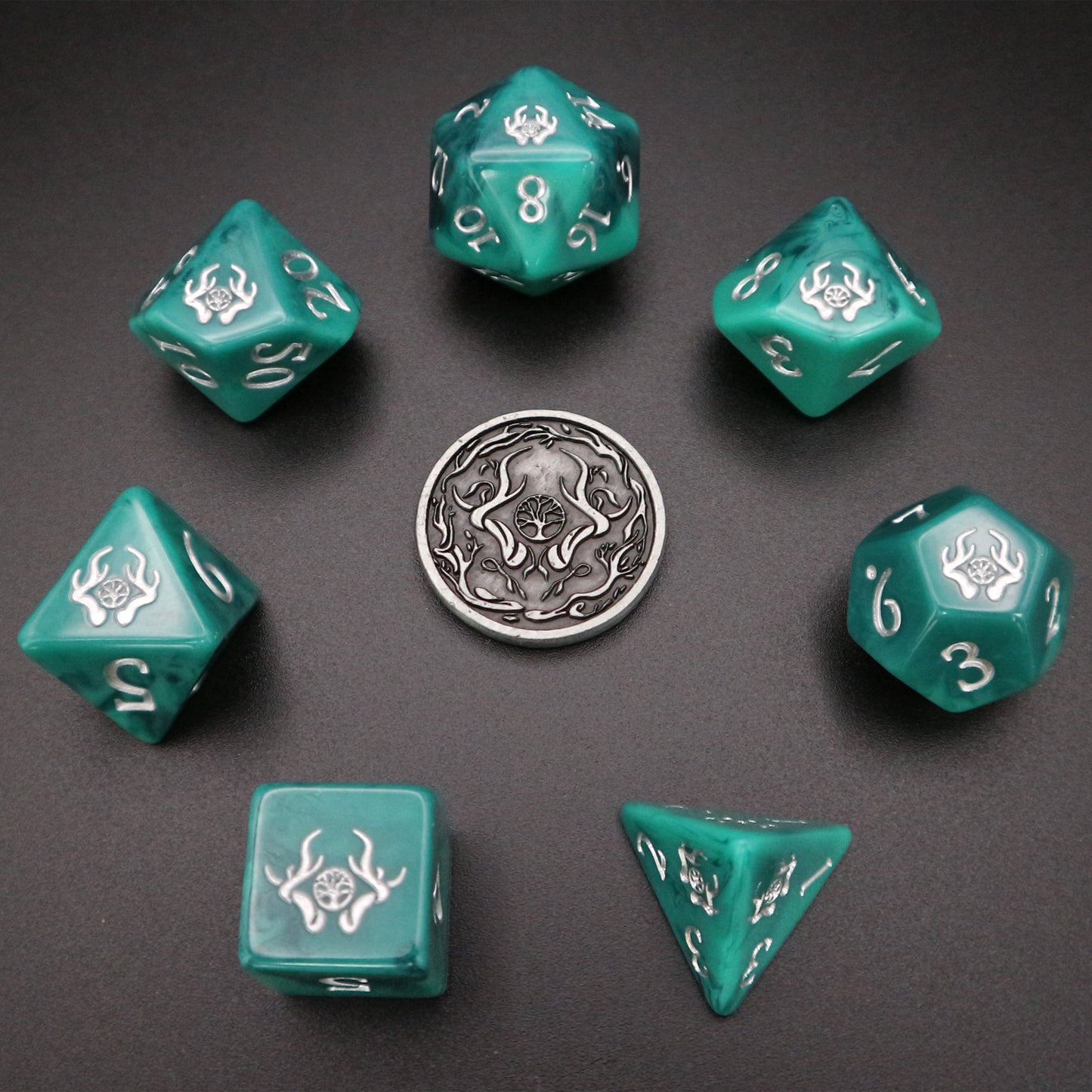 Druid Polyhedral Dice Set