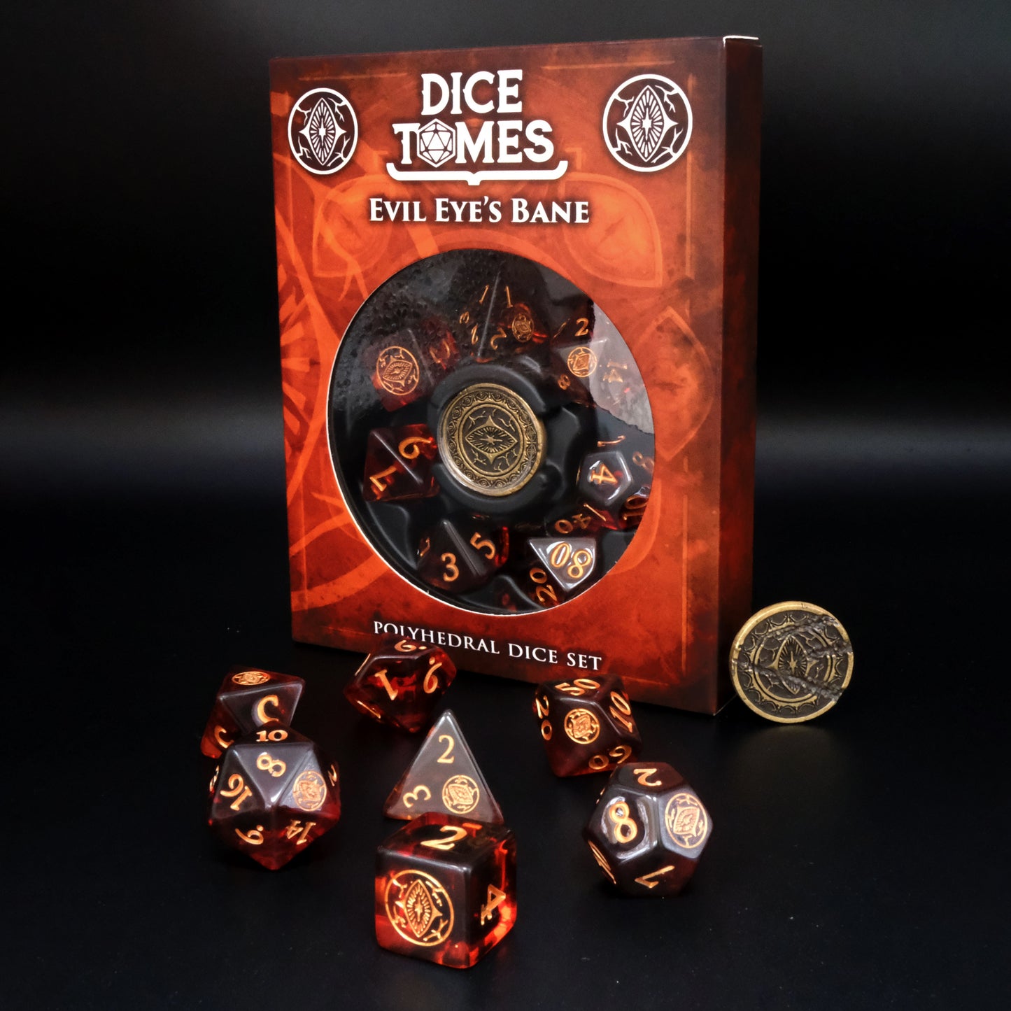Evil Eye's Bane Polyhedral Dice Set