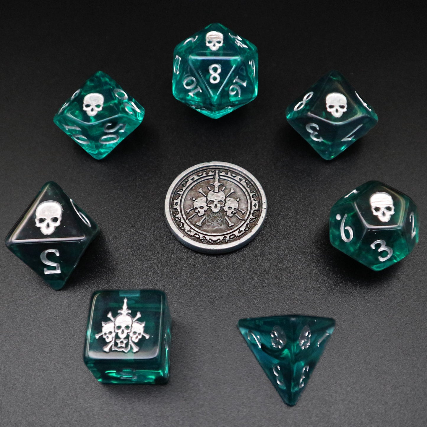 Necromancer Polyhedral Dice Set