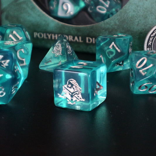 Ooze Bane Polyhedral Dice Set