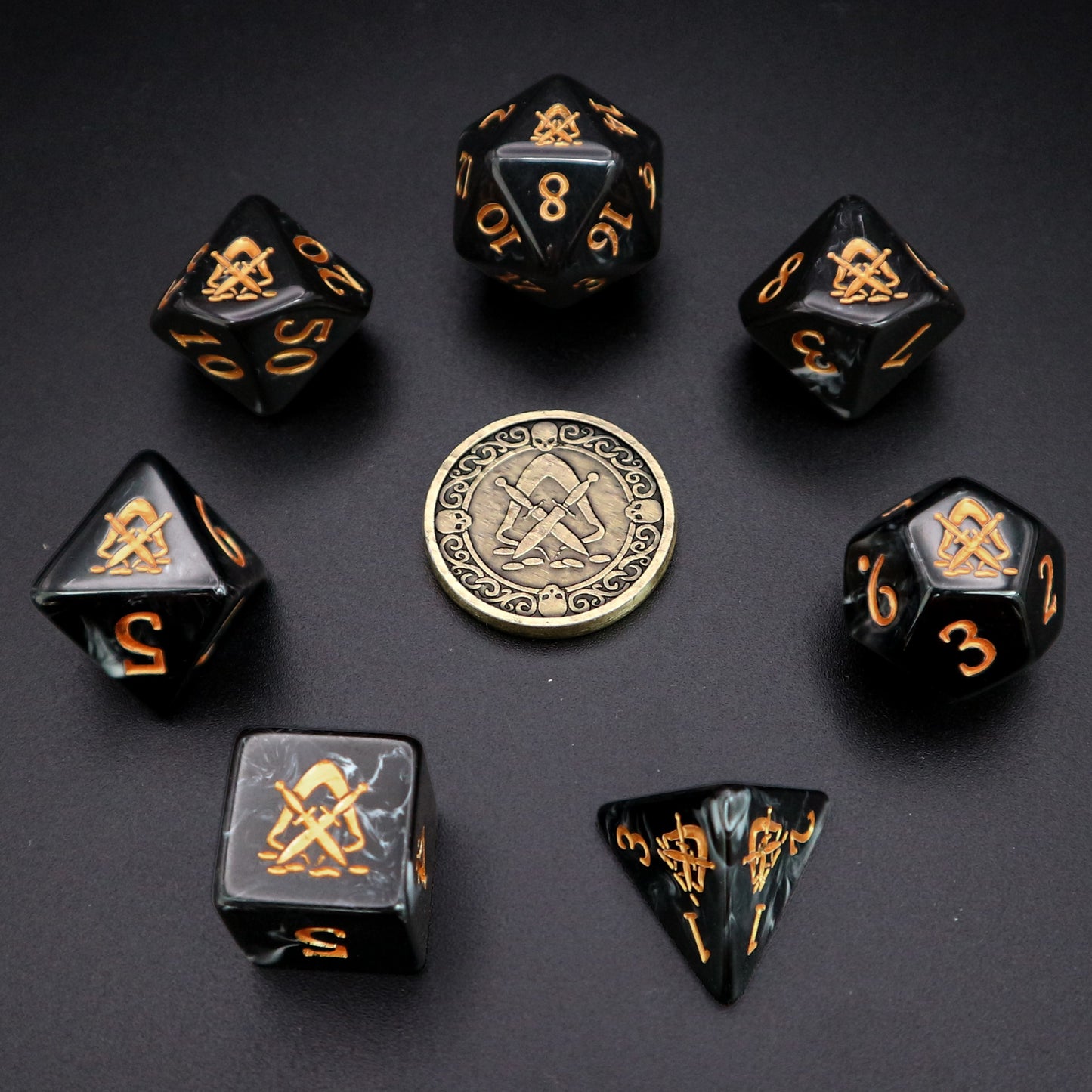 Rogue Polyhedral Dice Set