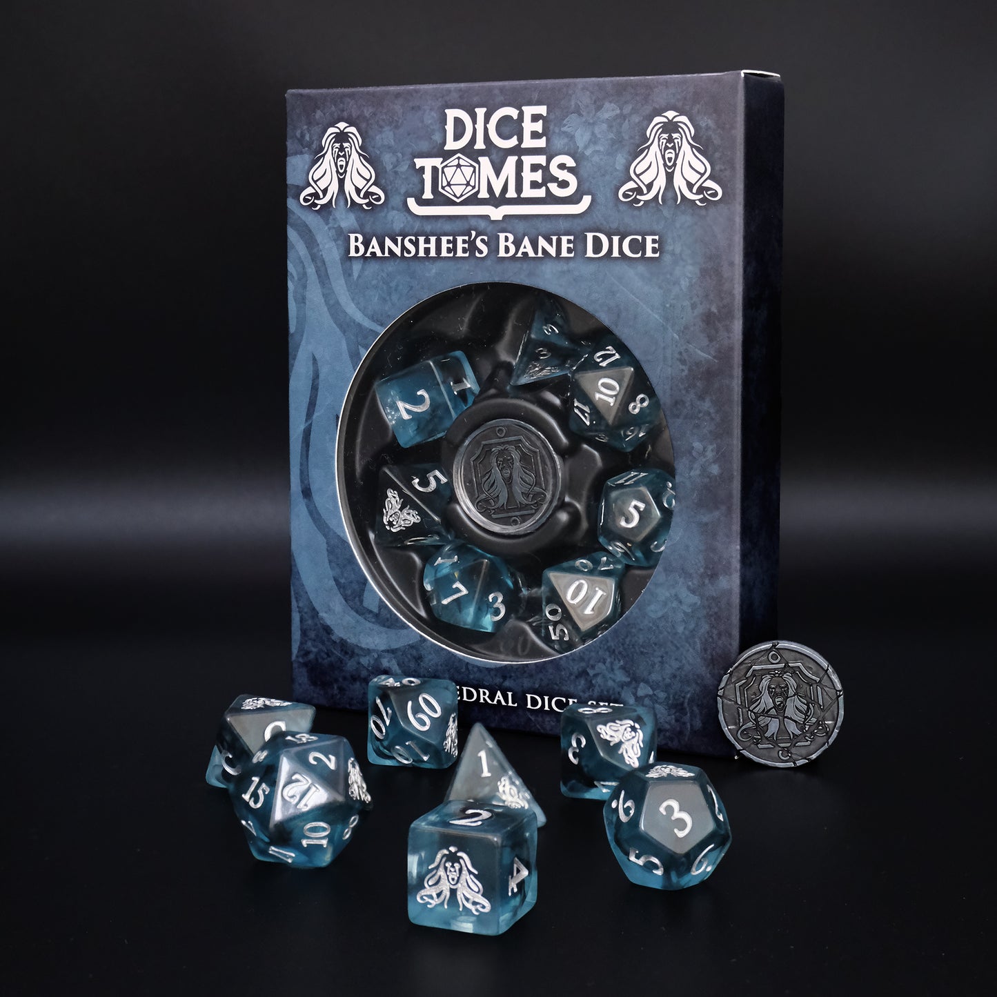 Banshee's Bane Polyhedral Dice Set