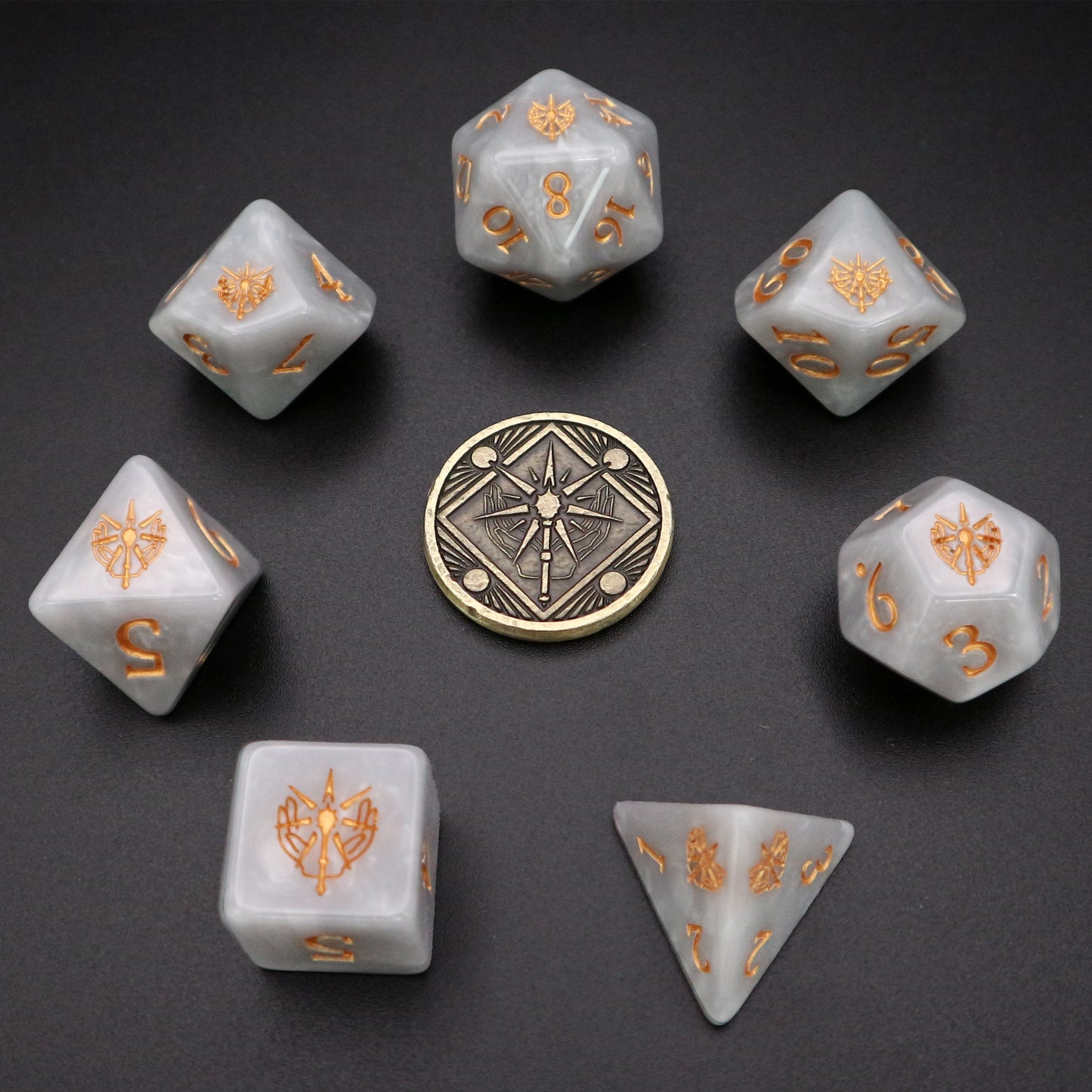 Cleric Polyhedral Dice Set
