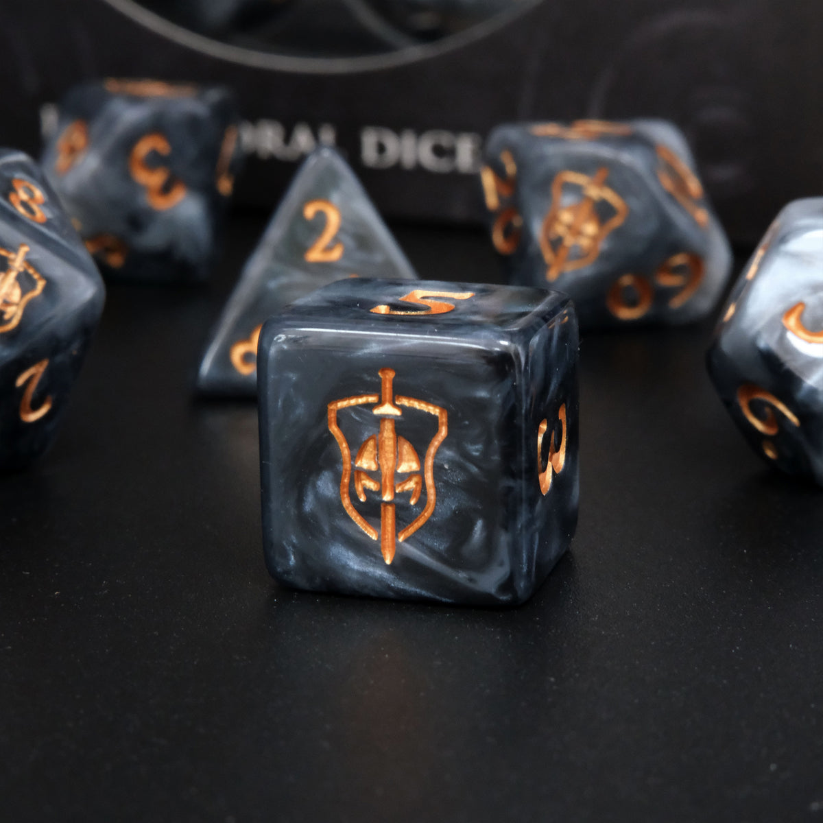 Fighter Polyhedral Dice Set