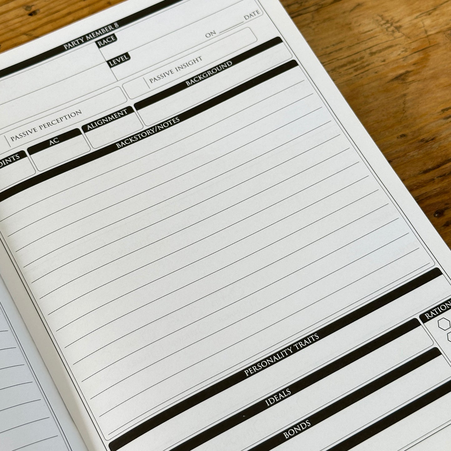 Game Master Journal