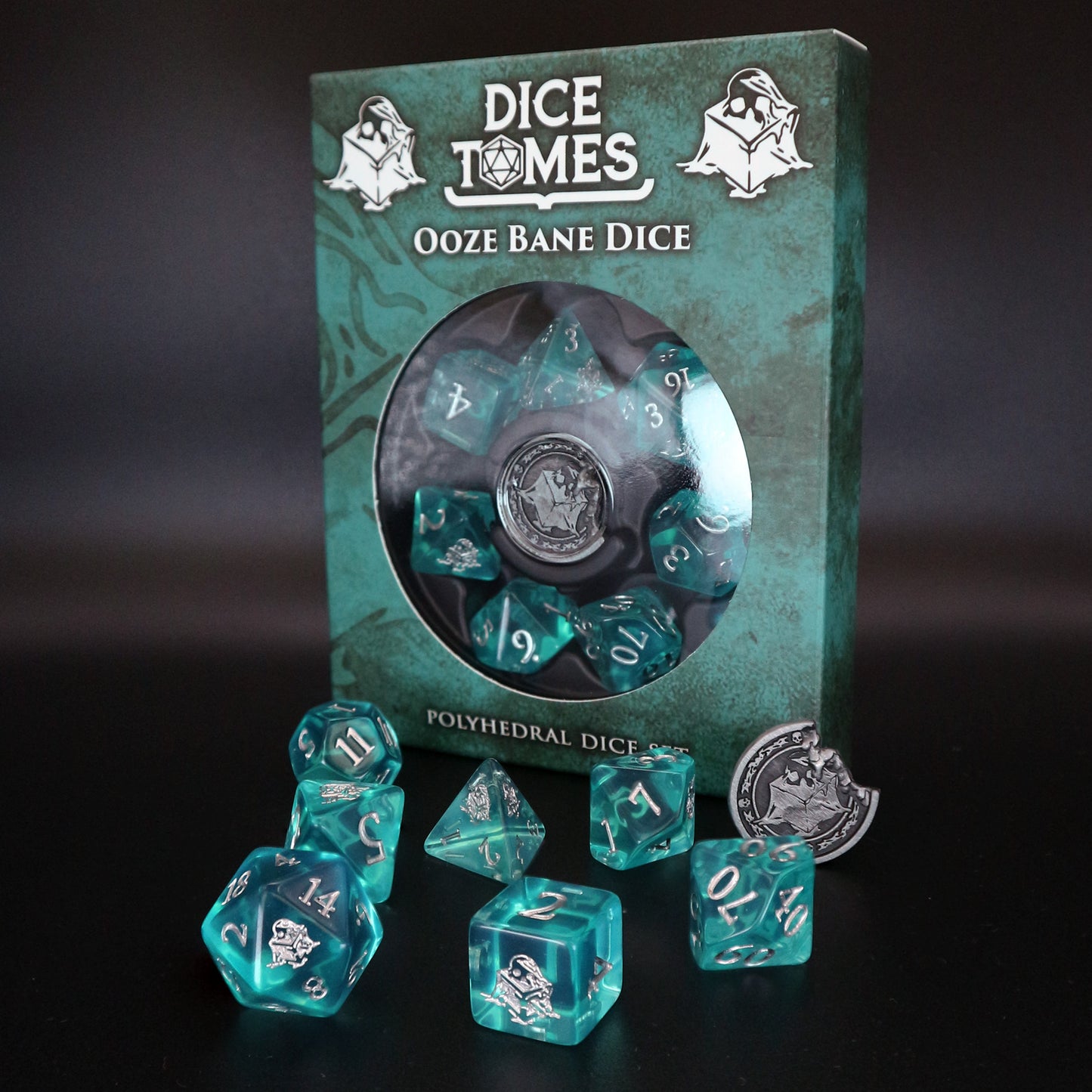 Ooze Bane Polyhedral Dice Set
