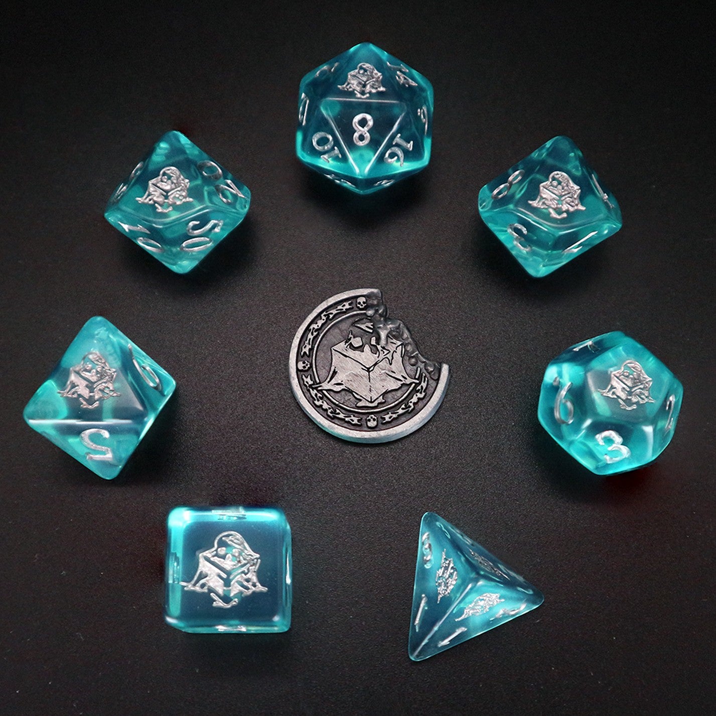 Ooze Bane Polyhedral Dice Set