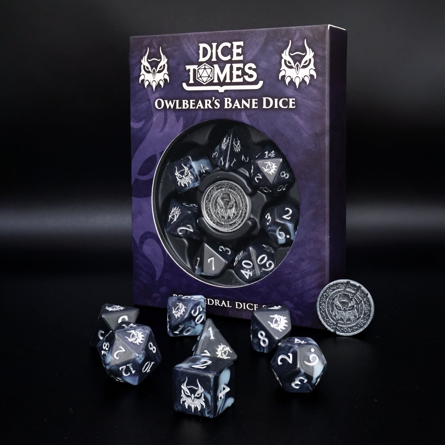 Owlbear's Bane Polyhedral Dice Set