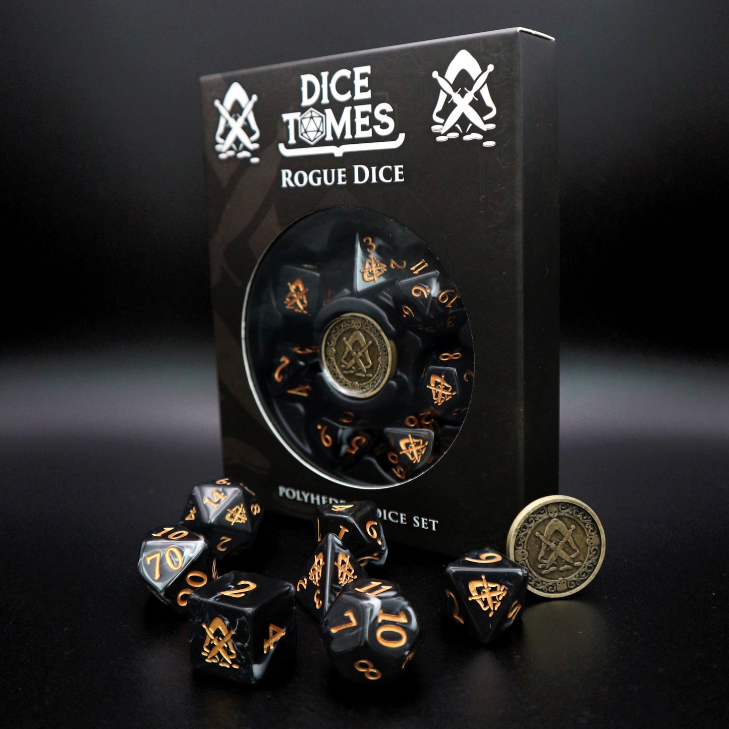 Rogue Polyhedral Dice Set